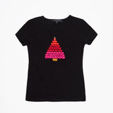 CHRISTMAS TREE  RED T-SHIRT
