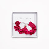 SIGNATURE RIBBONED EARRING - SMALL GOLD