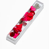 RED FLORAL HARMONY NECKLACE