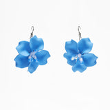 BLUE FLORAL HARMONY EARRING
