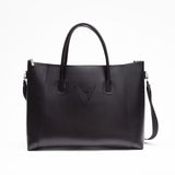VV SIGNATURE LEATHER SHOPPER BAG