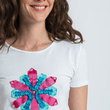 SNOWFLAKE COLOURFUL T-SHIRT