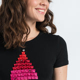 CHRISTMAS TREE  RED T-SHIRT