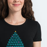 CHRISTMAS TREE  GREEN T-SHIRT