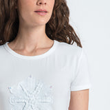 SNOWFLAKE WHITE T-SHIRT
