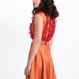 SUNSET SIGNATURE SILK ORGANZA DRESS