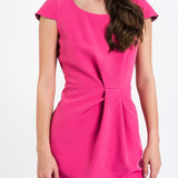 PINK BUSINESS CASUAL SHORT DRESS