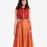SUNSET SIGNATURE SILK ORGANZA DRESS