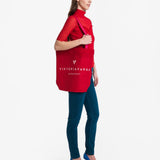 SIGNATURE RED TOTE BAG