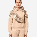 COZY NEOPRENE BEIGE HOODIE