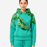 COZY NEOPRÉN ZÖLD KAPUCNIS FELSŐ