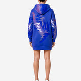 COZY NEOPRÉN OVERSIZE KÉK KAPUCNIS FELSŐ