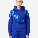 COZY NEOPRENE BLUE HOODIE
